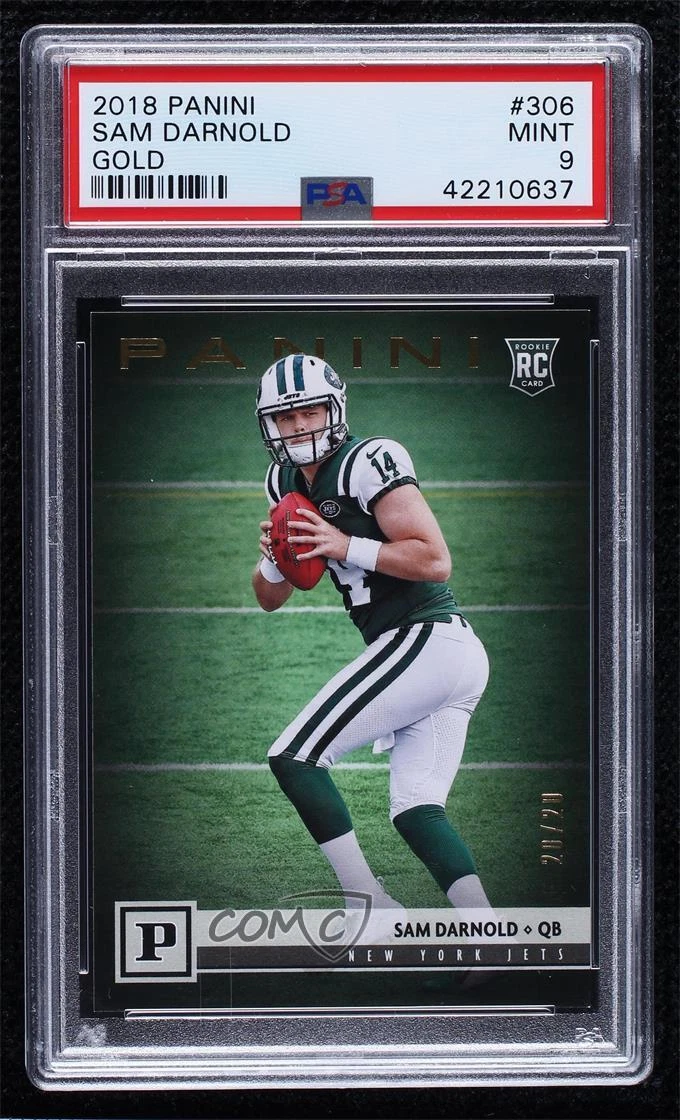 Sam Darnold Panini #306 Gold