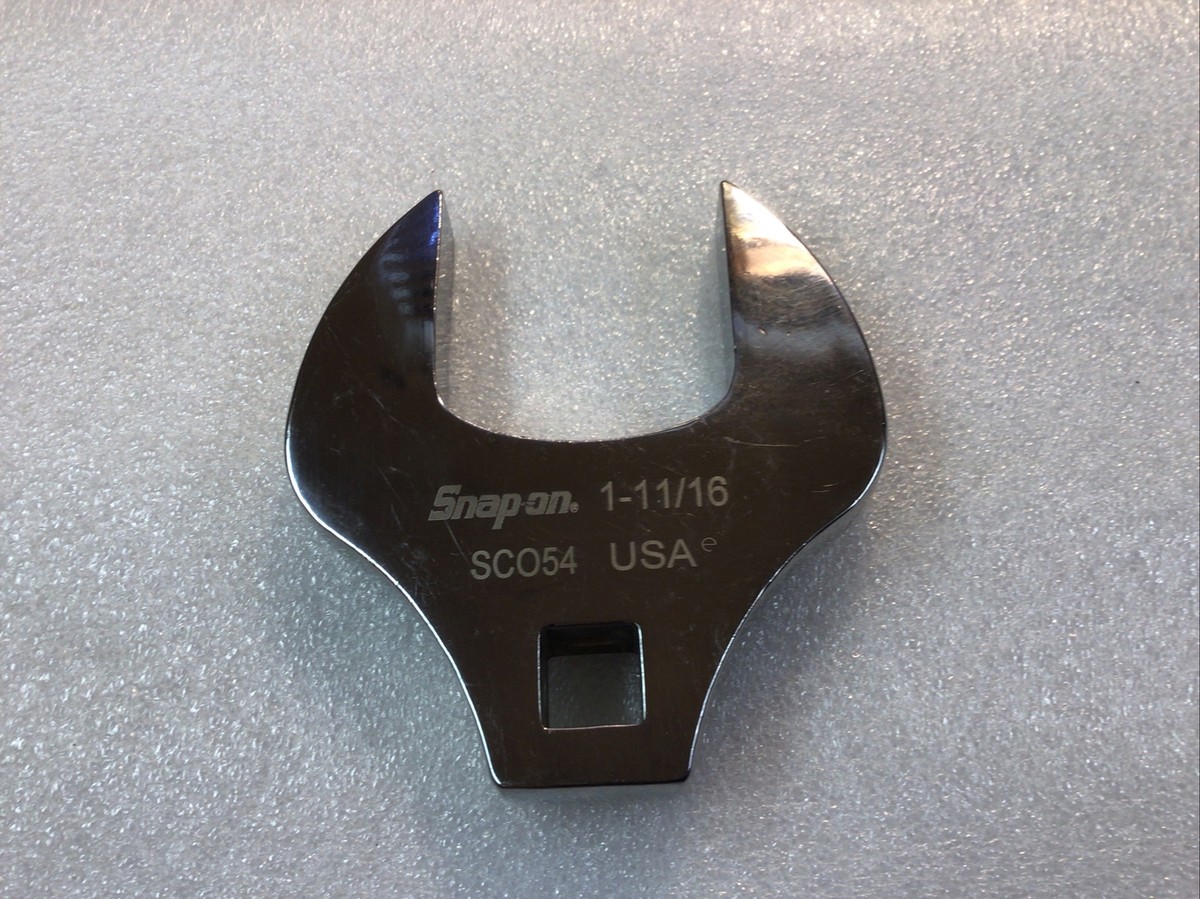 Snap-On SCO54 - Chrome, 1/2'' Drive, 1-11/16”, Open-End Crowfoot