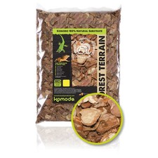 Reptile Substrate Bark Komodo Orchid Bark Chippings Forest Terrain 6/12/24L