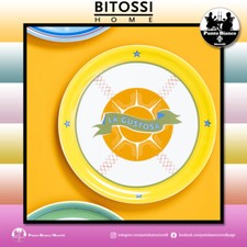 Piatto pizza colorato in porcellana da portata vassoio antipastiera Belpaese