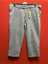 Samuel Windsor Moleskin Trousers Mid Blue 44x29 TD132 MM 06