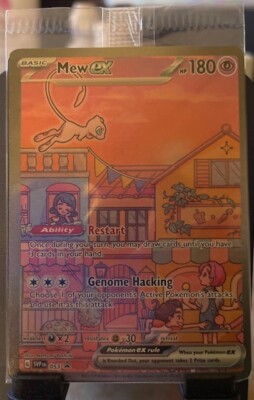 Mew ex SVP 053 Pokemon TCG Scarlet Violet 151 Black Star Promo Full Art SEALED
