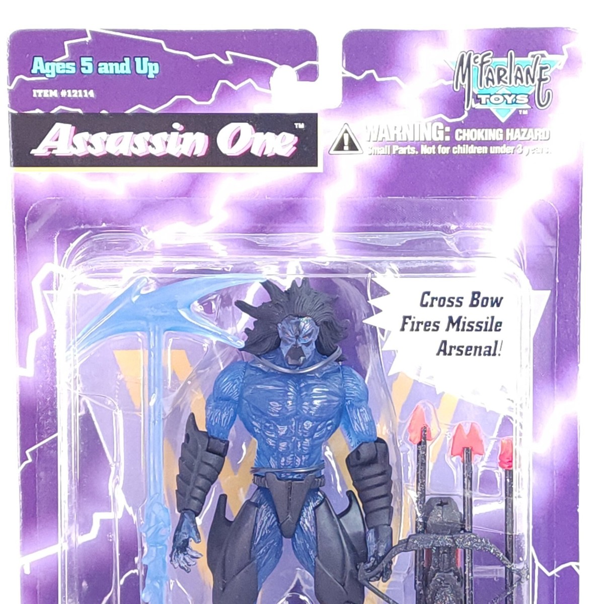 Vintage 1996 McFarlane Assassin One Wetworks Ultra Action