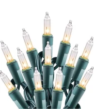 100 Count 25ft Christmas Mini Lights - Indoor Xmas Decor