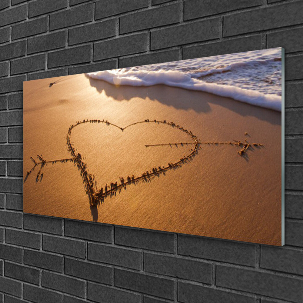 Impression sur verre Plage haute définition Tulup 100x50 cm tableau résistant à l'humidité