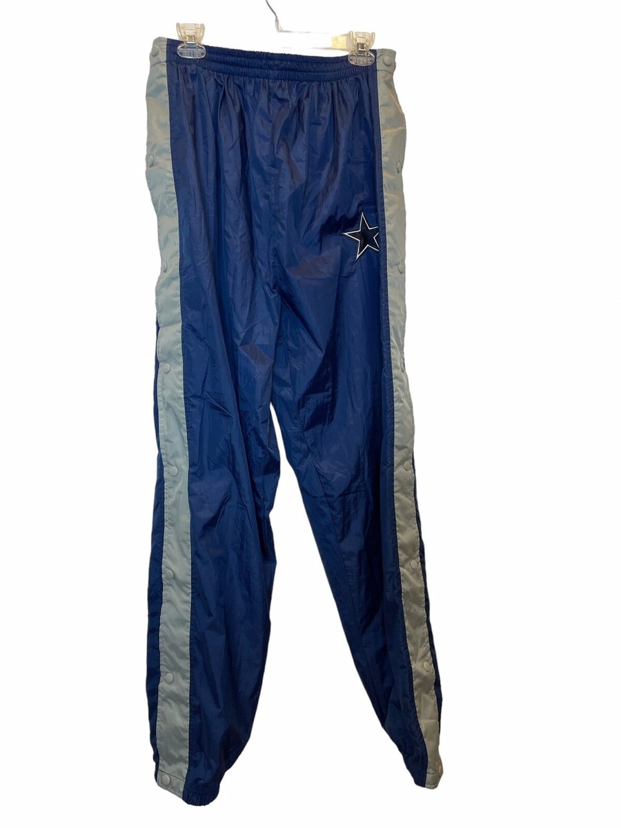 VTG LOGO Athletic Mens XL Breakaway Side Snap Track Pants 90's Y2K