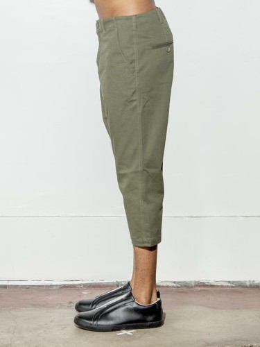NWT $280 OAK DROPPED TAPER PANT FATIGUE OLIVE GREEN M - Picture 5 of 12