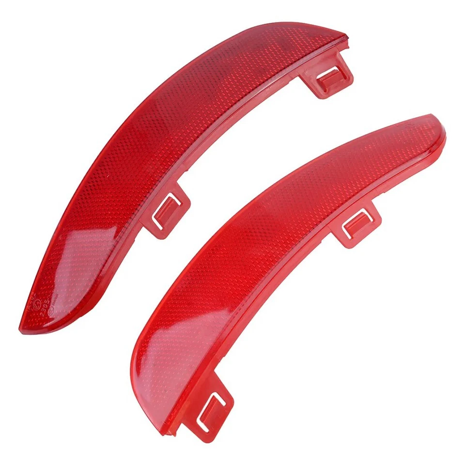 Lente reflectora de parachoques roja de repuesto para VOLVO S40 V50 de alta durabilidad Foto 3 de 4
