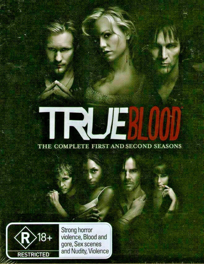True Blood Seasons 1 2 & 3 Cult Vampire Horror Fantasy byAnna Paquin 15 DVDs set