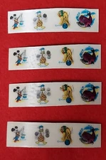 1960's Vari-Vue Disney Flicker Flasher Key Tag 1 Uncut Strip