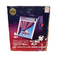 Simon SVS 5824 35mm Slide Viewing System Fan Cooled Vintage Viewer TESTED GC