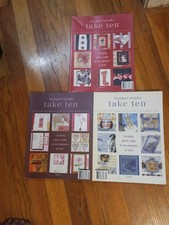 The Stamper's Sampler Take Ten Magazine Lot Volume 3, 4 5