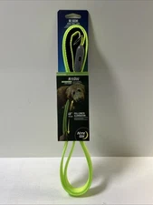 NiteIze Light Up Dog Leash Rechargeable LED 48” Long Cushioned Handle