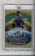 2021 Donruss Optic Global Cairo Santos Prizm GB-9 Bears Gold /10 SP