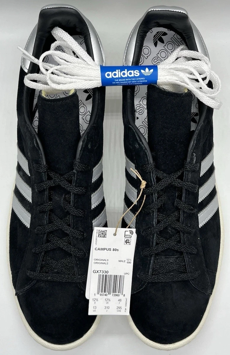 Adidas Campus 80s Black White for sale | eBay