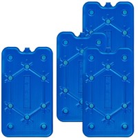 4Er Set KüHlakkus Flach KüHlelemente Groß 400G 6H Akku FüR KüHltasche KüHlbox