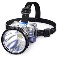 Linterna Frontal LED M s Potente Recargable Impermeable L mpara de Cabeza Luz