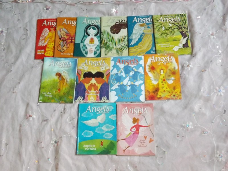 Angels on Earth magazines lot 12 pcs 2017 - 2025