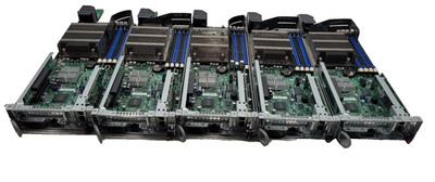 Lot of 5 Supermicro X10SLD-F Blade Server Node & CPU Intel E3-1240V2