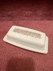 Vintage Pyrex Woodland Butter Dish 7" x 3.5" x 2.5"