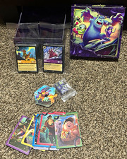Disney Lorcana TCG Monsters, Inc. Deck Box 60ct Standard 2-Comp READ DES.  