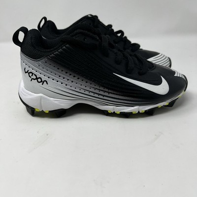 Nike Vapor Keystone 2 Low Stealth Kids Baseball Cleat Sz 11c Clean Lightweight