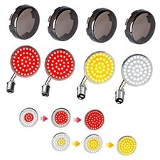 Sequential Led Turn Signals, 1157 Front  1156 Sequential Light  Smoked Lens