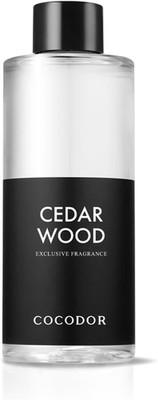 COCODOR Reed Diffuser Oil Refill/Cedar Wood/6.7Oz(200Ml)/1 Pack/Aromatherapy, Ho