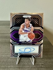 2020-21 Panini Prizm Penmanship Justin James #PE-JJA Kings Autograph Card