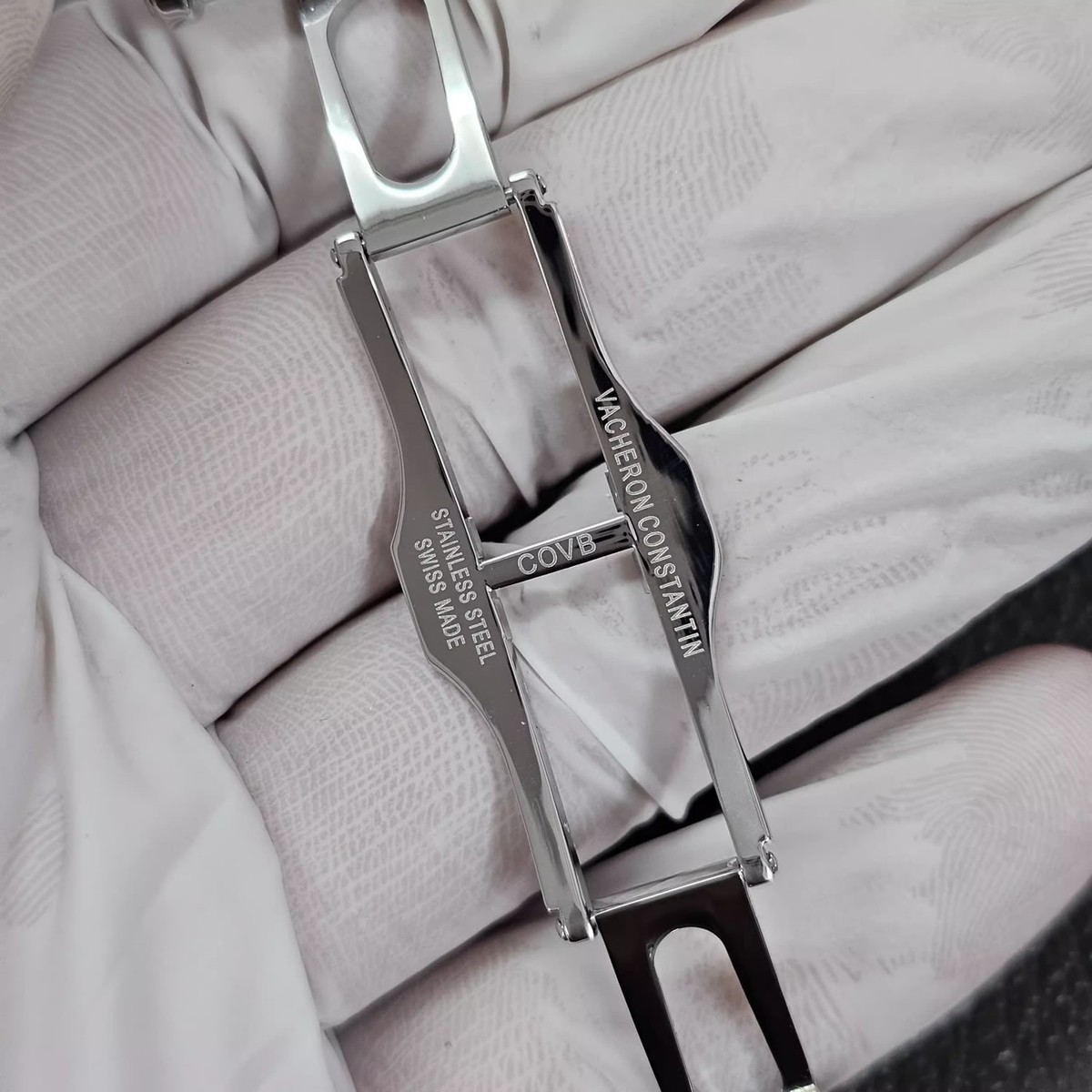 Genuine Vacheron 060169 Constantin Traditionnelle Strap Folding