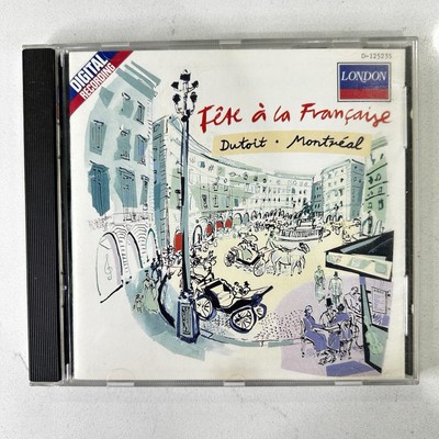 Fête à la Française CD Dutoit Montréal London Digital Recording