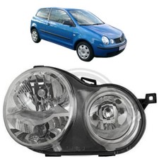 Scheinwerfer rechts mit Motor für VW Polo 9N 2001-2005 Frontscheinwerfer H7/H1