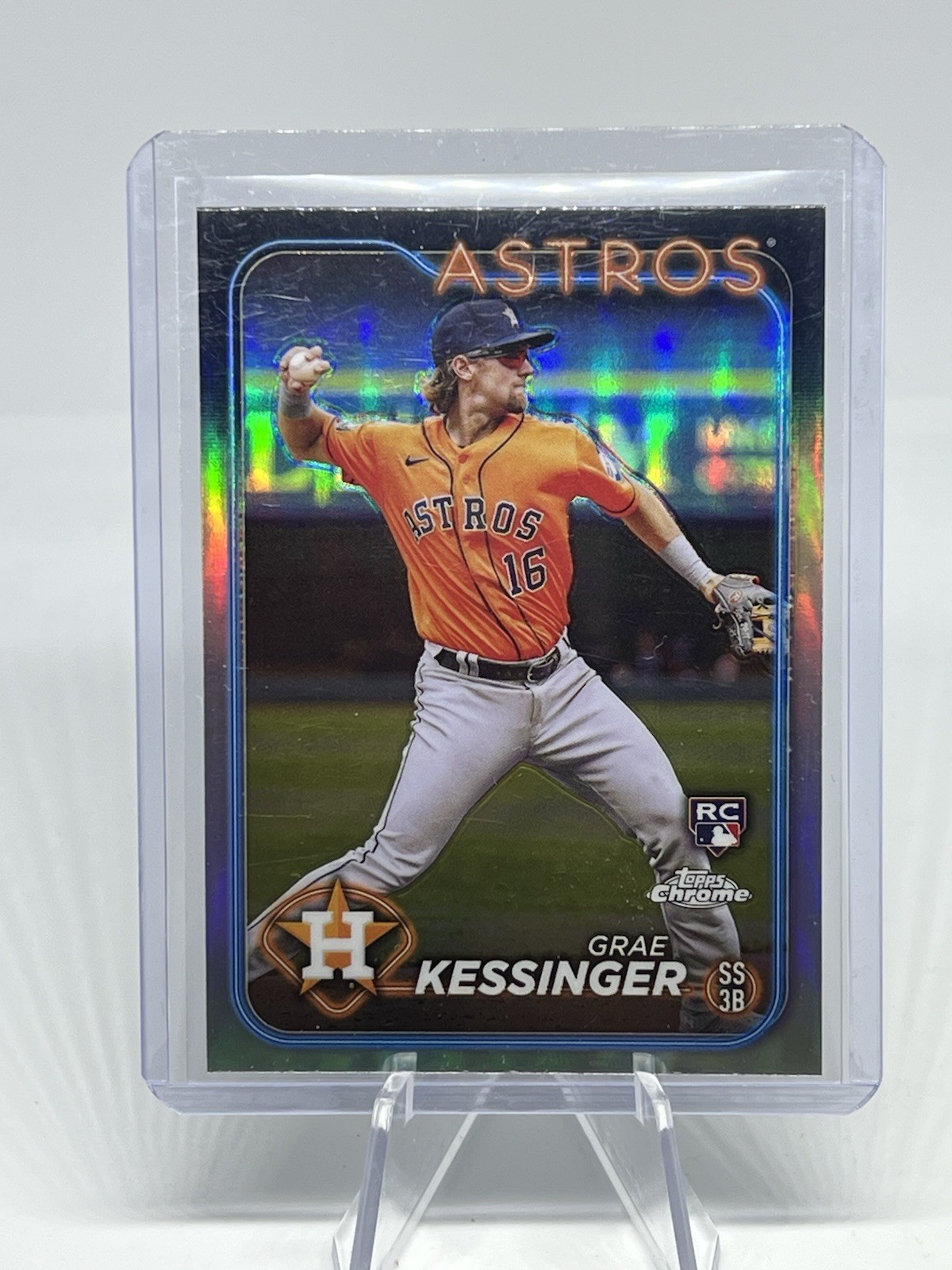 2024 Topps Chrome Refractors #193 Grae Kessinger RC