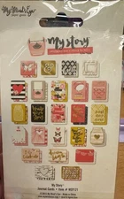 My Mind's Eye Paper Goods - Die-Cut Journal Cards - Double-Sided