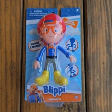Blippi Fireman Bendables Figure 2020 Collect All 4 Zag Toys  New Read