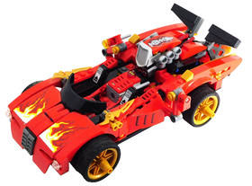 LEGO Ninjago X-1 Ninja Charger Car & Bike from set 70727 (Sale as pictured)