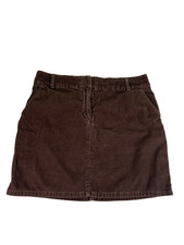 J.Crew Women's Brown Corduroy Short Skirt - 10