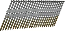 21° .131" X 3" Plastic Collated Bright Framing Nails – Smooth Shank – Full round