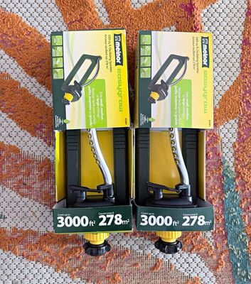 Melnor EasyGrow 2261 Oscillating Sprinkler 3000 sq ft Adj Width/Length 2pk