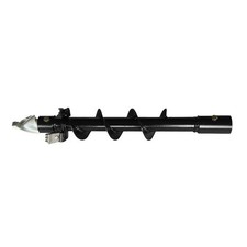 6" Skid Steer Auger Bit, 36" Digging Depth, Dual-Bolt Replacement Bit