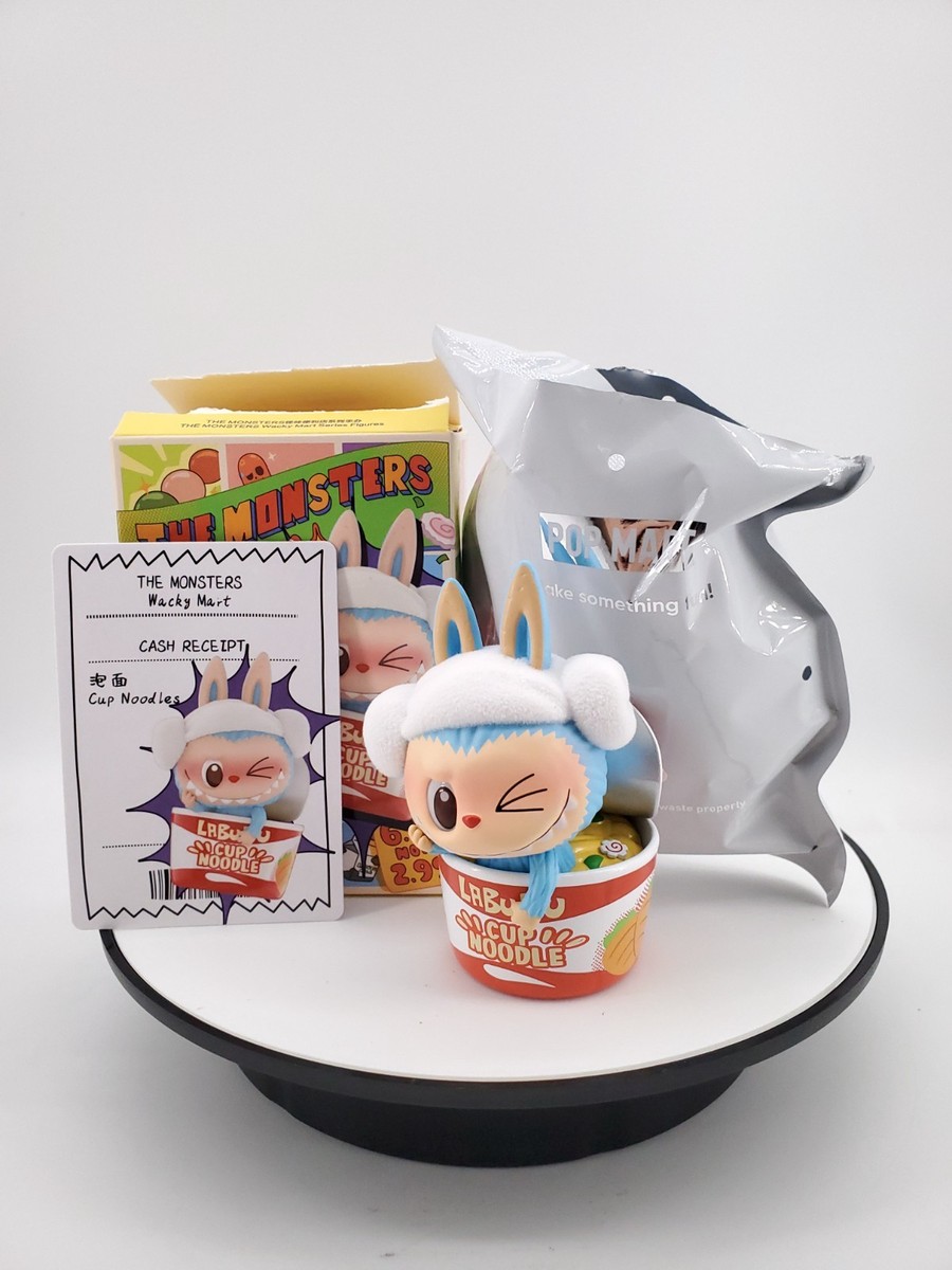 POP MART Labubu The Monsters Wacky Mart Vinyl Plush Cup