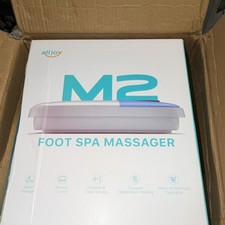 alljoy AJMFSM2 Foot Bath Spa 8L 505W Roller Massage Remote Control Heating