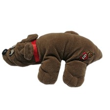 Vintage 1985 Tonka Pound Puppies Brown Newborn Puppy Dog 8" Plush Stuffed Animal