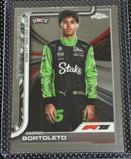 2025 Topps Chrome F1 Formula 1 Gabriel Bortoleto Base Portrait #20 RC Rookie