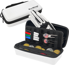 Golf Glove Holder Case with Glove Shaper - Portable Golf Accessories Organizer f