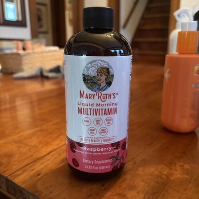 Mary Ruth's Liquid Morning Multivitamin Raspberry 15oz