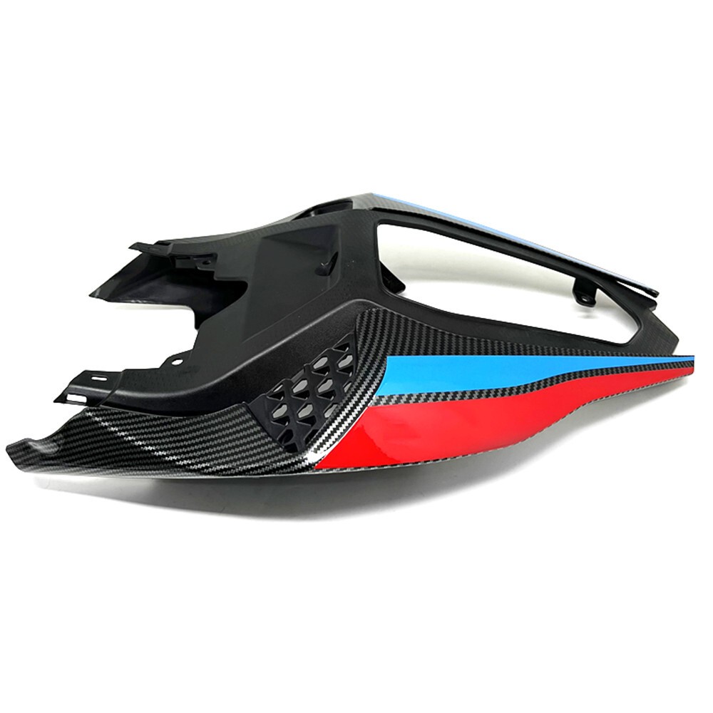 For BMW S1000RR Carbo Fiber Rear Side Tail Seat Mid Fairing Cowl Set 2019-2023