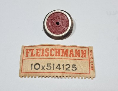 FLEISCHMANN 514125 HO LOT 8 WHEEL INSULATED GROOVE FOR BANDAGE 17.25 x 15.25 mm