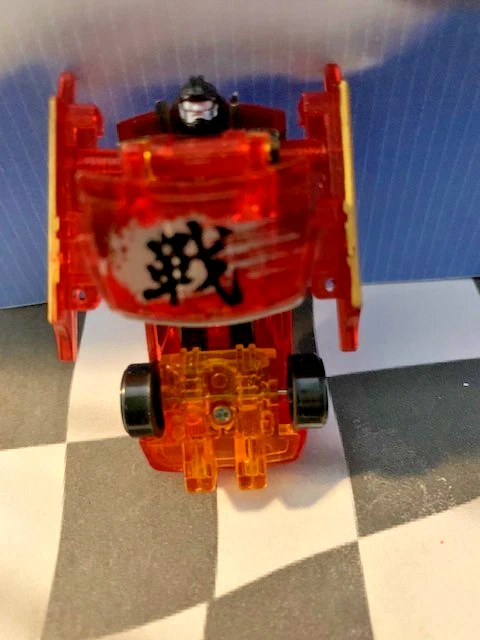 Transformers 2001 RID Spy Changers W.A.R.S. Ford Thunderbird Stock Car rojo 1/64 Foto 3 de 3