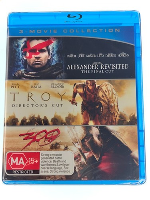 #ad Alexander Revisted Troy The Final Cut Director#x27;s Cut 300 Blu Ray New AU $23.50